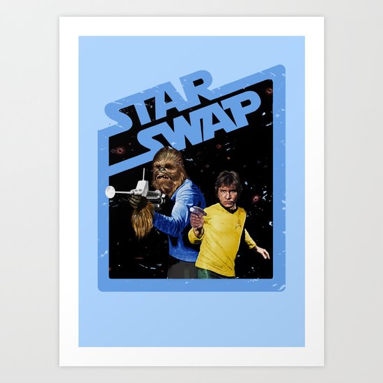 Star Swap Art Print