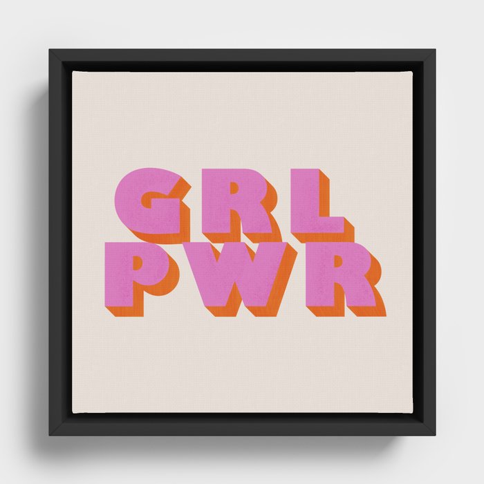 Framed Canvas