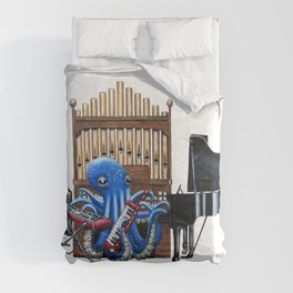 "Octo Keys" - Octopus Piano Comforter