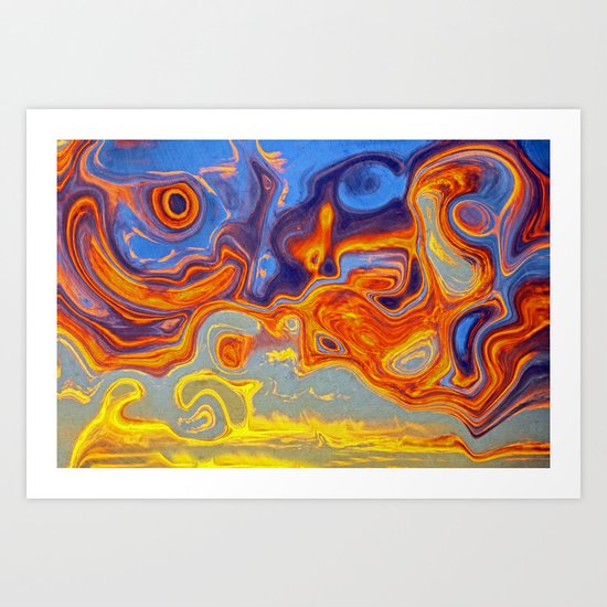 STORM CENTRES Art Print