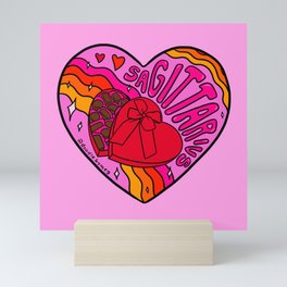 Sagittarius Valentine Mini Art Print