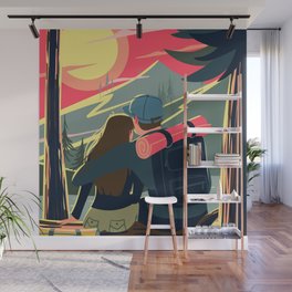 Traveling with loved ones Wall Mural