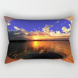 Sunrise Sphere Rectangular Pillow