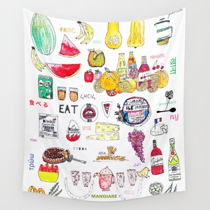 EAT Wall Tapestry