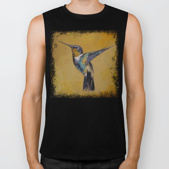 Hummingbird Biker Tank