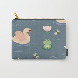 Cute Gooses and Cute Frogs  Carry-All Pouch