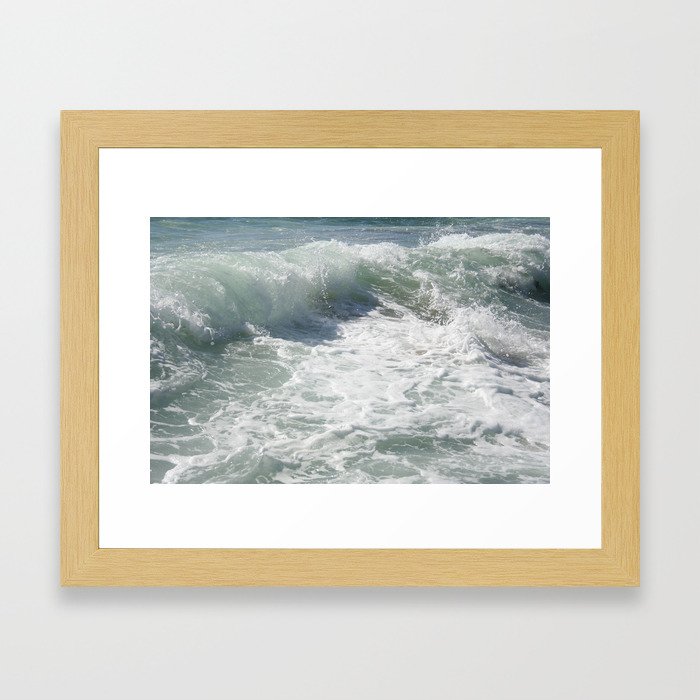 Laguna Wave Framed Art Print