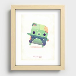 Zombie Bear Recessed Framed Print