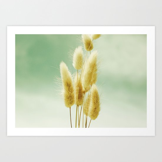 Golden Grass Art Print