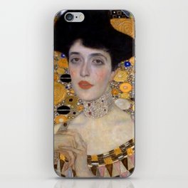 Portrait of woman Gustav Klimt iPhone Skin