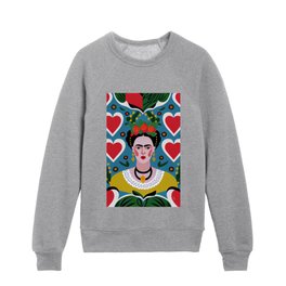 “A tribute to Valentine” collection Kids Crewneck