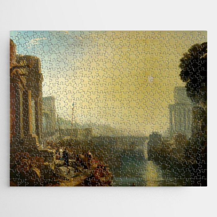 J.M.W. Turner "Dido building Carthage or The Rise of the Carthaginian