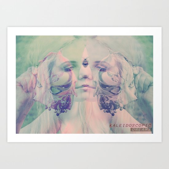 KALEIDOSCOPIC DREAMS Art Print