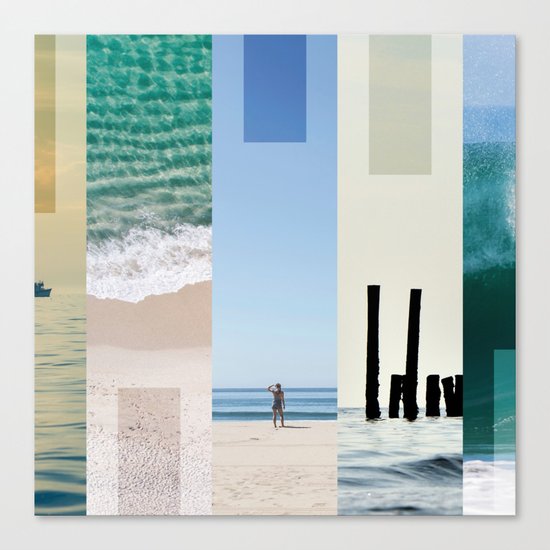 Sea And Sun Canvas Print