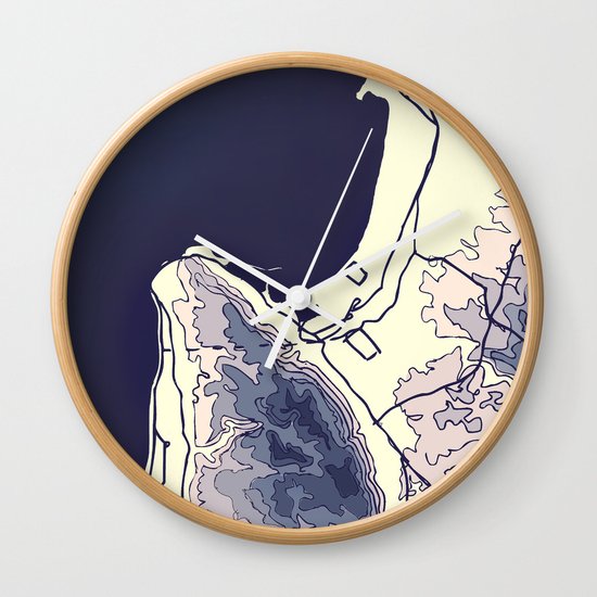 Take Me Away Wall Clock