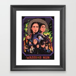 Warrior Nun S2  Framed Art Print