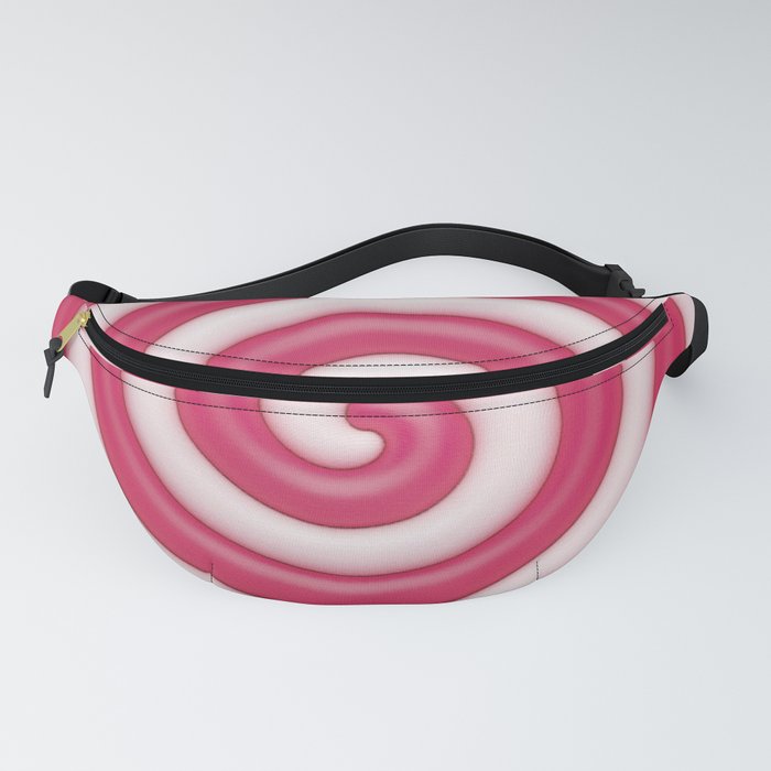 Pink Lollipop Swirls Fanny Pack