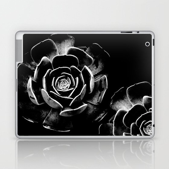 noir succulent Laptop & iPad Skin