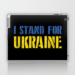 I Stand For Ukraine Laptop Skin