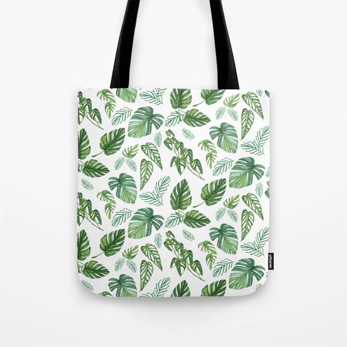 Green Jungle Tote Bag