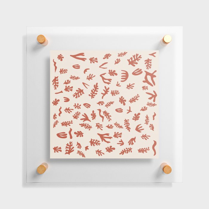Matisse seaweed Copper Moondust Floating Acrylic Print