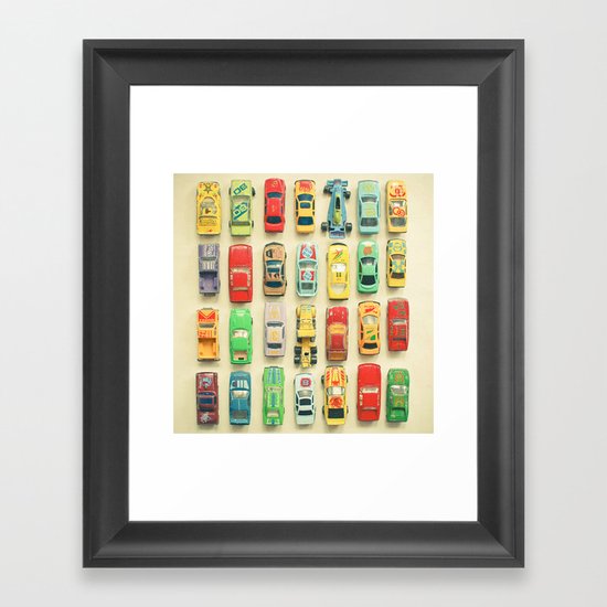Car Park Framed Art Print