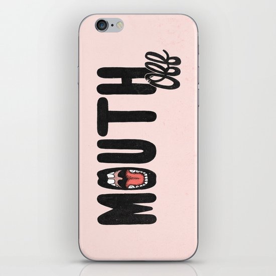 MOUTH OFF iPhone & iPod Skin