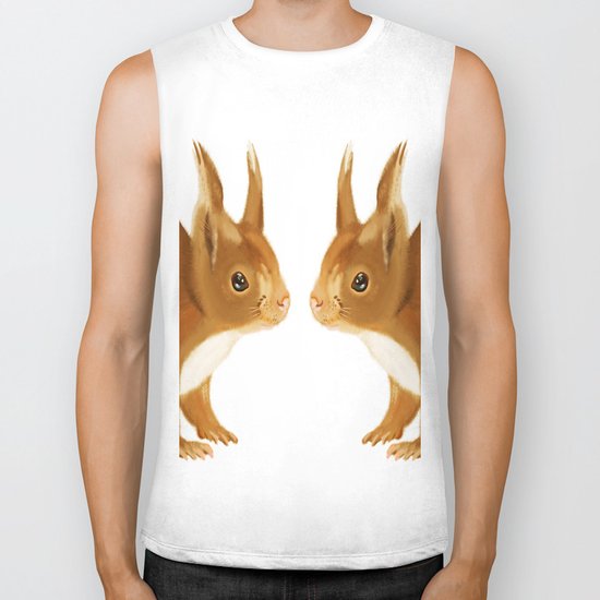 Squirrel Biker Tank