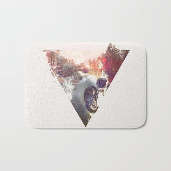 daylight moon Bath Mat