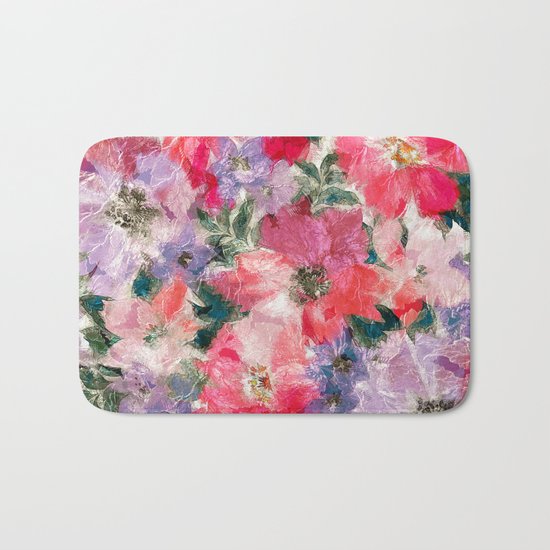 Splendid Flowers 2 Bath Mat