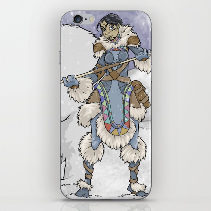 Inuit Warrior  iPhone Skin