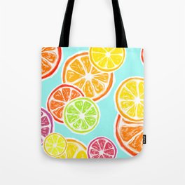  citrus pattern Tote Bag