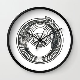 Space-Time Atom Wall Clock