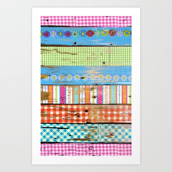 Country Wood Art Print