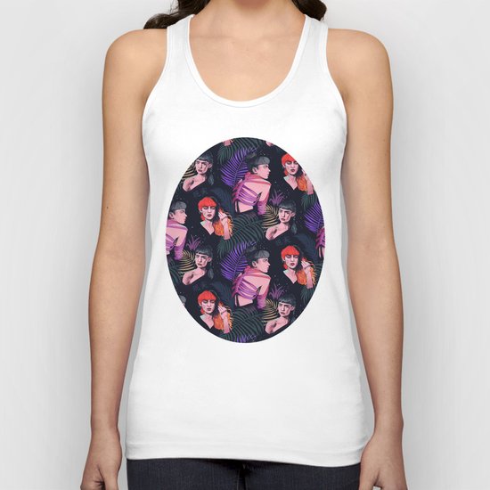 Grimes repeat Unisex Tank Top
