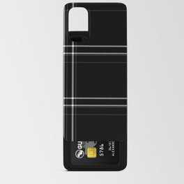 Black&White Tartan Android Card Case