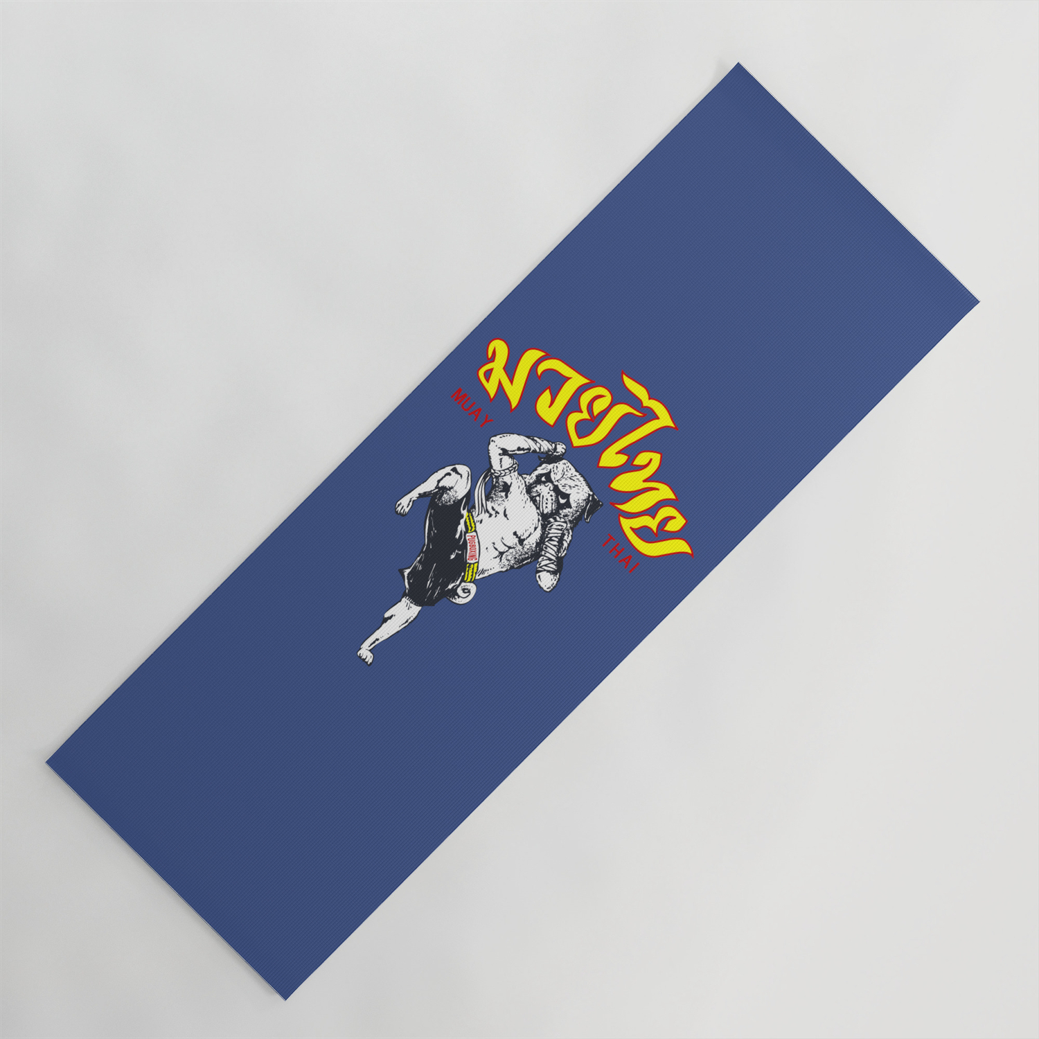 Pug Muay Thai Yoga Mat By Pugsgym Society6