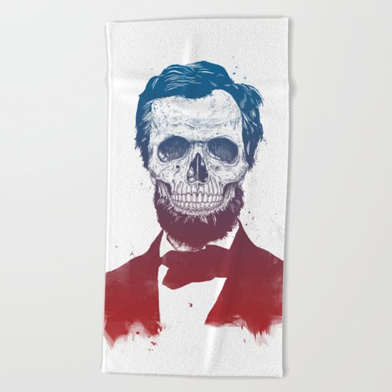 Dead Lincoln Beach Towel