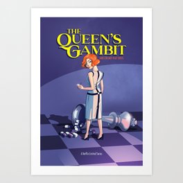 The Queen's Gambit Art Print