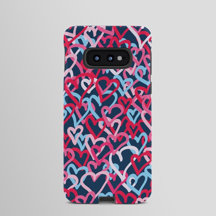 Colorful Hearts - Graffiti Style iPhone Wallet Case by PELA