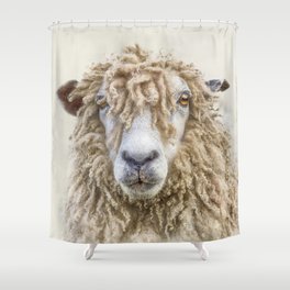 Longwool Sheep Shower Curtain