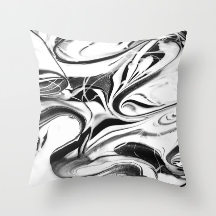 Black and white textured pillows online