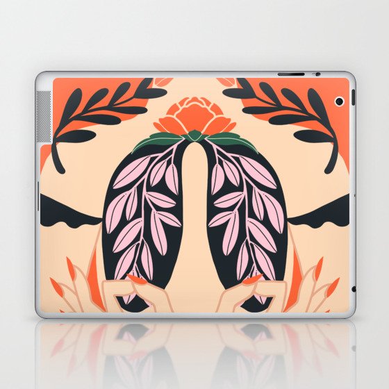 Witchy Lungs Laptop & iPad Skin
