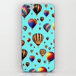 Colorful Hot Air Balloons iPhone Skin