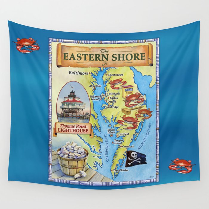 Eastern Shore Wall Tapestry