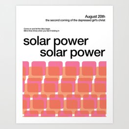 solar power Art Print