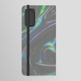 Oil Spill Swirl Android Wallet Case