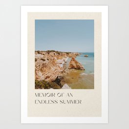endless . summer / summer coast xl / faro, algarve, portugal Art Print