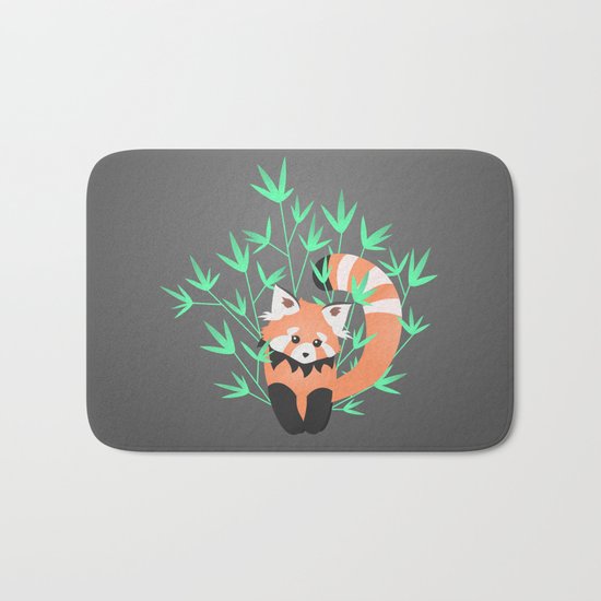 Baby Red Panda / Night Bath Mat