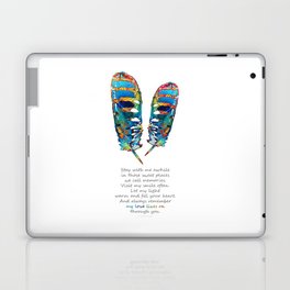 Love Lives On - Grief Comfort And Sympathy Art Laptop Skin